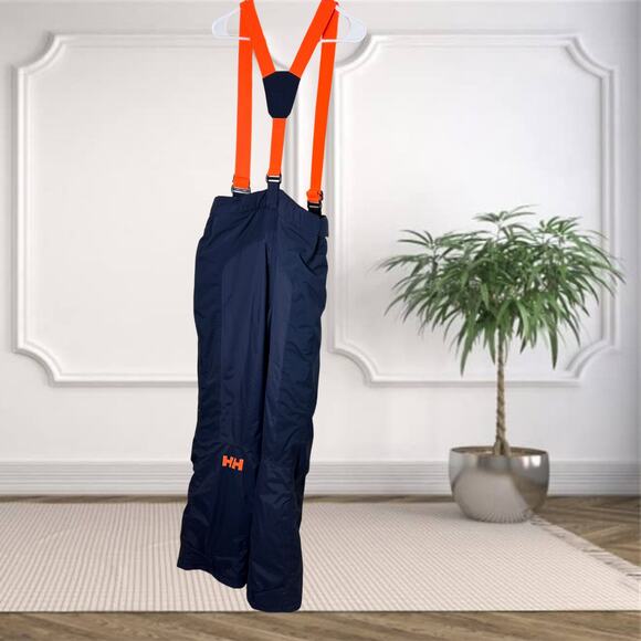 ⛷️ Helly Hansen Juniors’ No Limits 2.0 Ski Pants – Navy/Orange - Picture 3 of 8